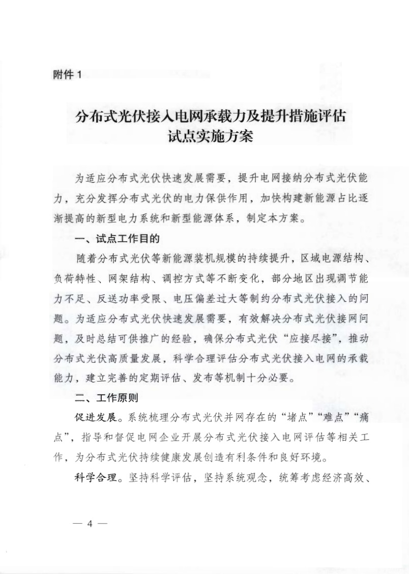 关于《国家能源局综合司关于印发开展分布式光伏接入电网承载力及提升措施评估试点工作的通知》.jpg